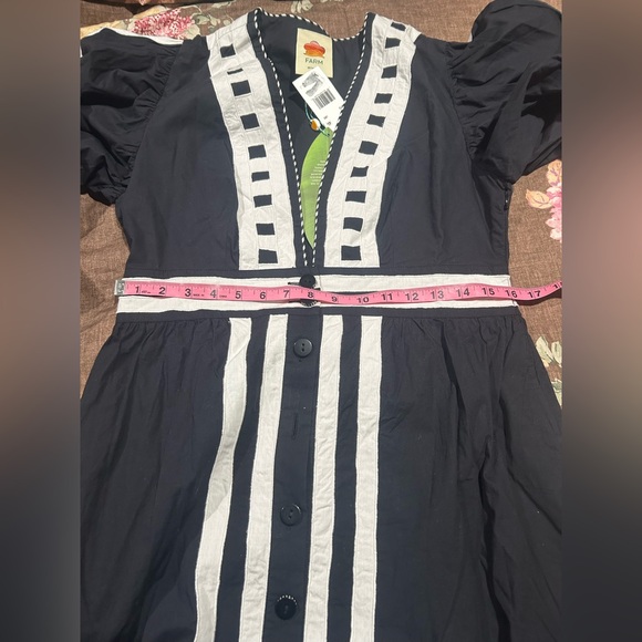 FARM Rio Black and White Maxi Dress - Picture 11 of 11